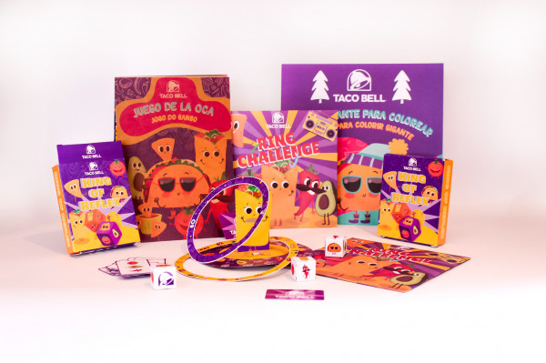 Juegos del menú infantil de Taco Bell